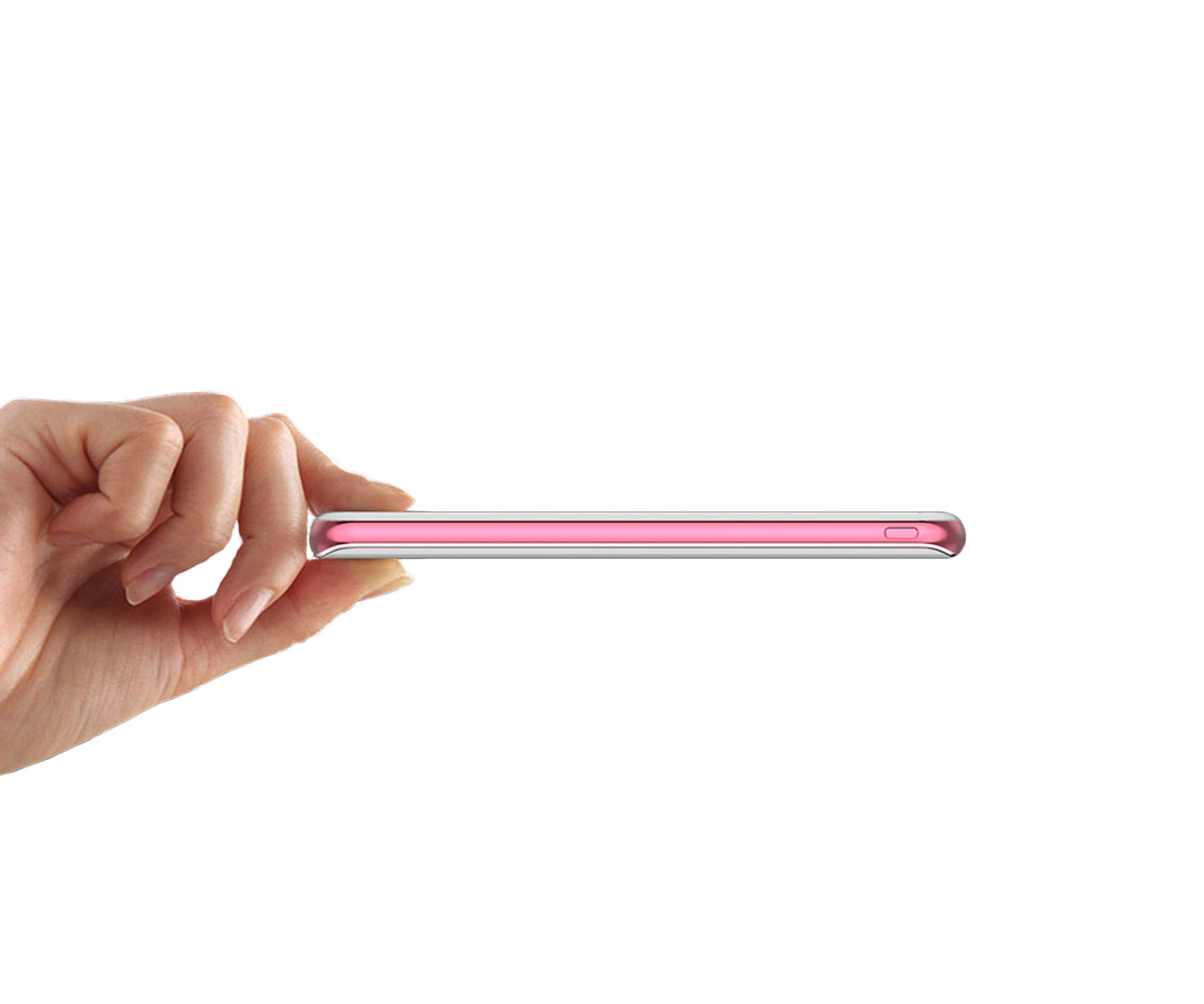 Внешний аккумулятор IDMIX Power Mint Q10 на 10000mAh с USB-портом и функцией QC 3.0, с разъемами Type-C и MicroUSB Fast Charge. Белая.