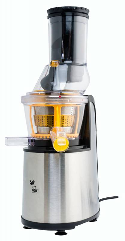 Соковыжималка шнековая Kitfort КТ-1102-3 150Вт серебристый