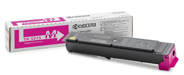 Тонер Картридж Kyocera 1T02R6BNL0 TK-5215M пурпурный (15000стр.) для Kyocera TASKalfa 406ci