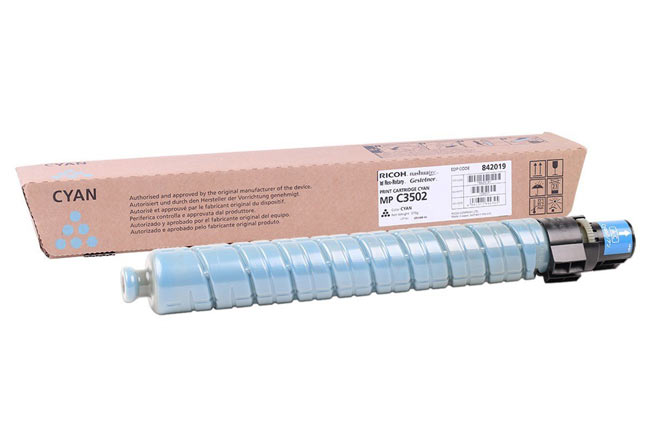 Тонер-картридж Ricoh Toner Cartridge MPC3502E (cyan), 18000 стр.