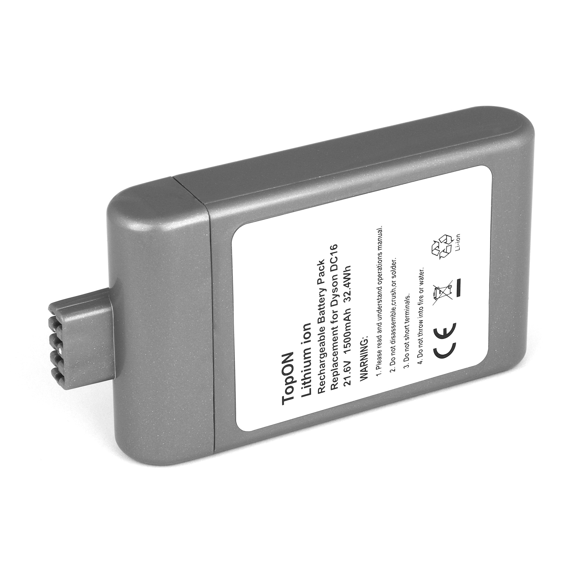 Аккумулятор для пылесоса Dyson Vacuum Cleaner DC12, DC16 Animal, Root 6, Issey Miyake. 21.6V 1500mAh Li-ion. 12097, BP01, 912433-01.