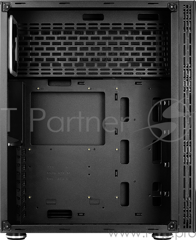 Корпус Aerocool Tor Pro без БП, ATX, боковое окно, закаленное стекло, пульт ДУ, контроллер вентиляторов, черный