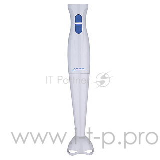 Блендер АКСИНЬЯ КС-305 белый с синим: 500 ВТ , 2 СКОРОСТИ (Россия)(12)