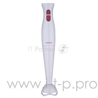 Блендер АКСИНЬЯ КС-305 белый с темно-розовым: 500 ВТ, 2 СКОРОСТИ (Россия)(12)