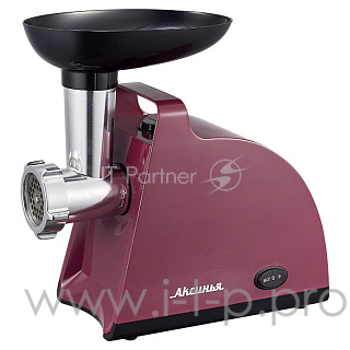 Мясорубка АКСИНЬЯ КС-2003 бордовый с черным : 2000 Вт (6)