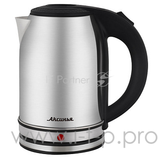 Эл.чайник АКСИНЬЯ КС-1012 нерж.: 2200 Вт, 1,8л (12)