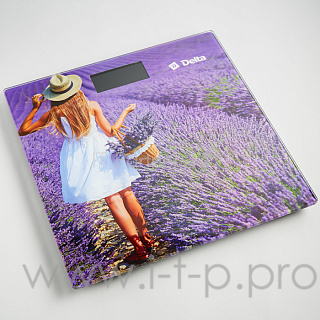 Весы напольные DELTA D-9237 Лаванда