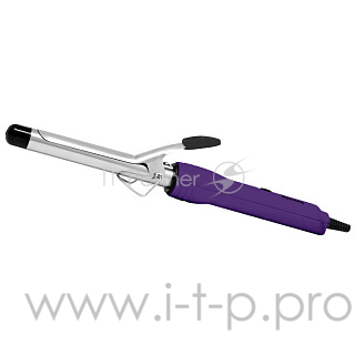 Щипцы для завивки волос ЯРОМИР ЯР-201 фиолет.с черным : d 19 мм (Россия)(24)