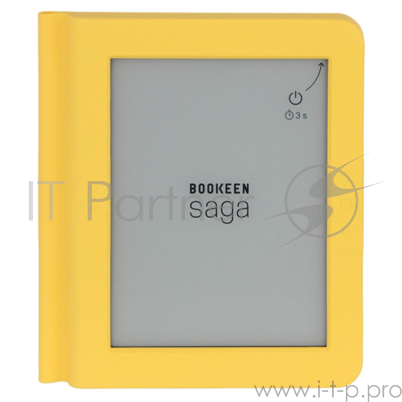 Электронная книга Bookeen Saga, цвет желтый