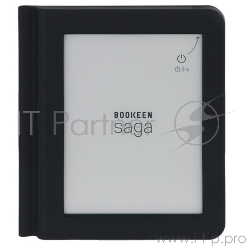 Электронная книга Bookeen Saga, цвет черный