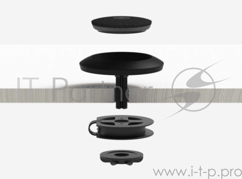 Держатель Logitech Mic Pod Table (настольное крепление для модулей микрофонов Rally)