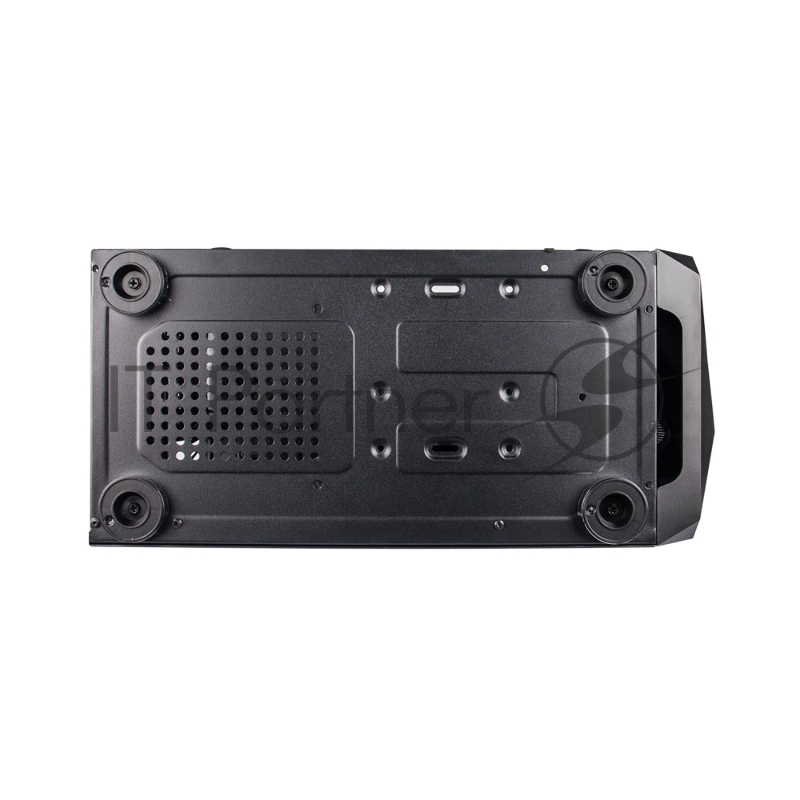 Корпус 1STPLAYER FIREROSE F4 / ATX, tempered glass side panels / 3x 120mm LED fans inc. / F4-3R1