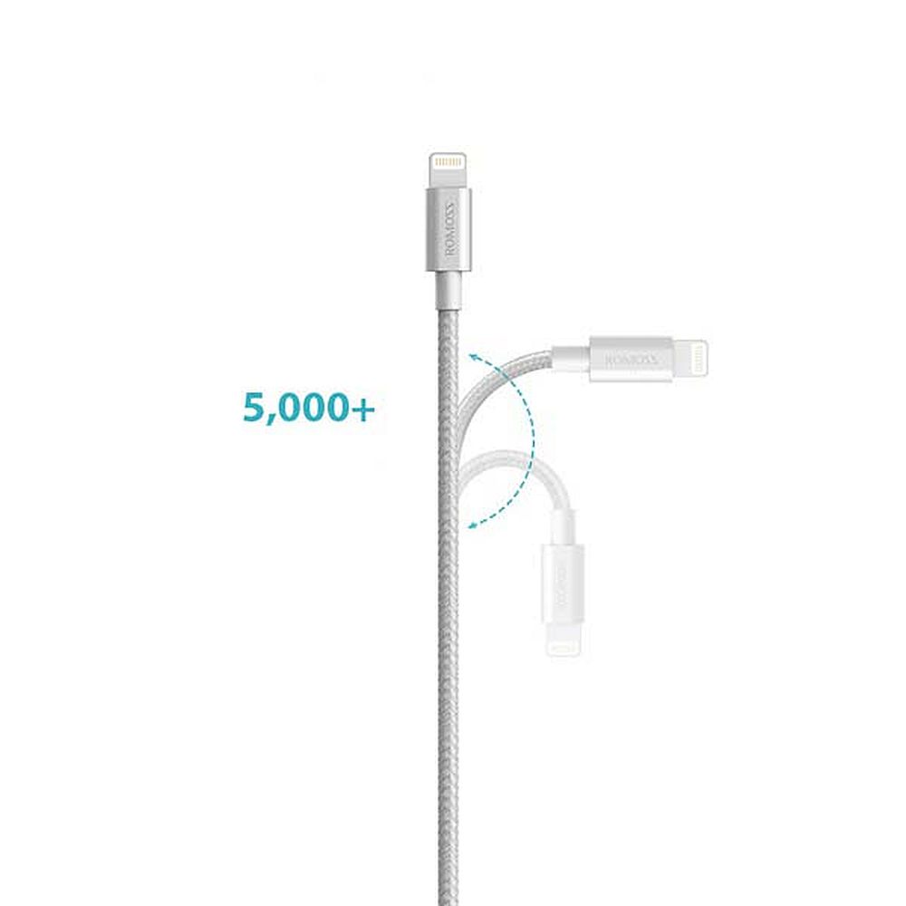 Кабель Lightning MFi для поключения к USB Apple iPhone X, iPhone 8 Plus, iPhone 7 Plus, iPhone 6 Plus, iPad. MD818ZM/A, MD819ZM/A. Розовый.