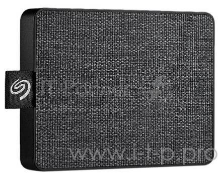 Накопитель на жестком магнитном диске Seagate Внешний твердотельный накопитель Seagate One Touch SSD STJE1000400 1Тб 2.5 USB 3.0 Black