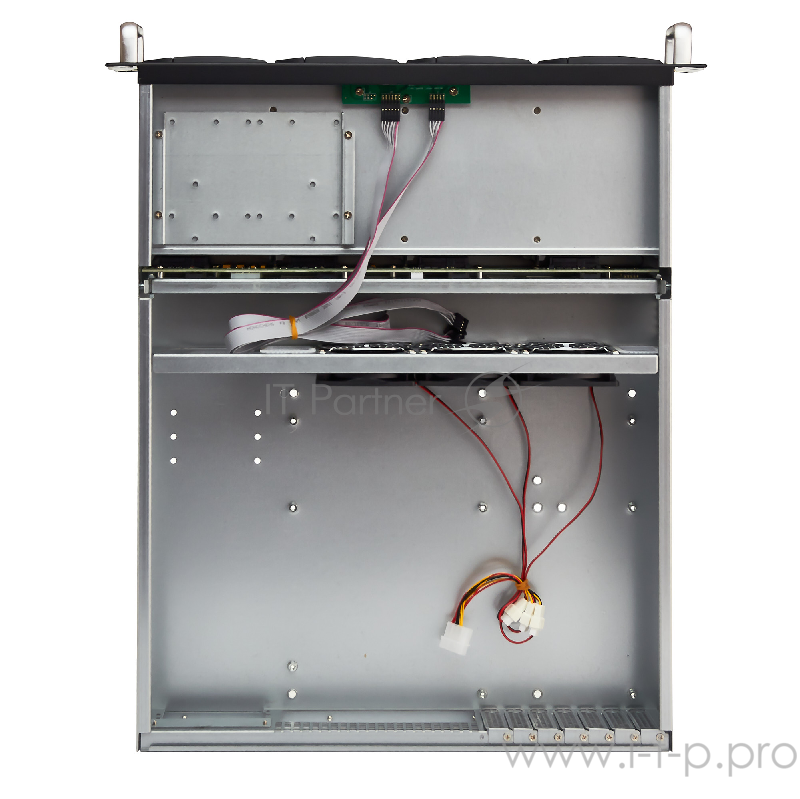 Серверный корпус ExeGate Pro 2U550-HS08 <RM 19, высота 2U, глубина 550, без БП, 8xHotSwap, USB>