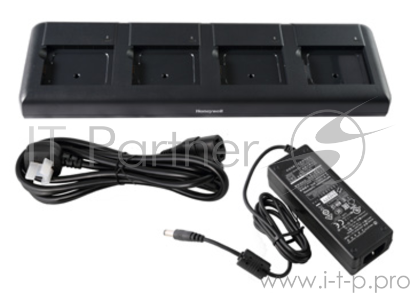 Зарядное устройство HONEYWELL Dock For recharging up to 4 batteries. Kit includes Dock, Power Supply and Power Cord (EU)