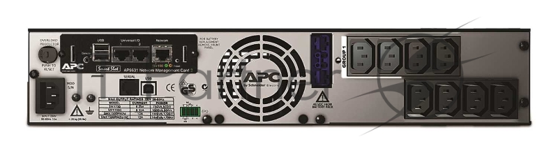 Источник бесперебойного питания APC APC Smart-UPS X 750VA Rack/TowerR LCD 230V with Networking Card