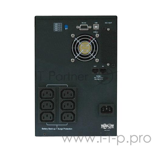ИБП TRIPPLITE (SMX750SLT) 750VA,Line-interactive,1 RS-232, USB, 6хС13. SNMP Slot