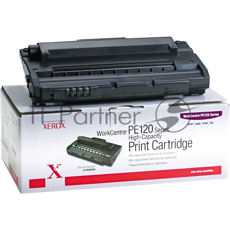 Тонер Картридж Xerox 013R00606 черный,black (5000 стр) для Xerox WC PE120/120i (Channels)