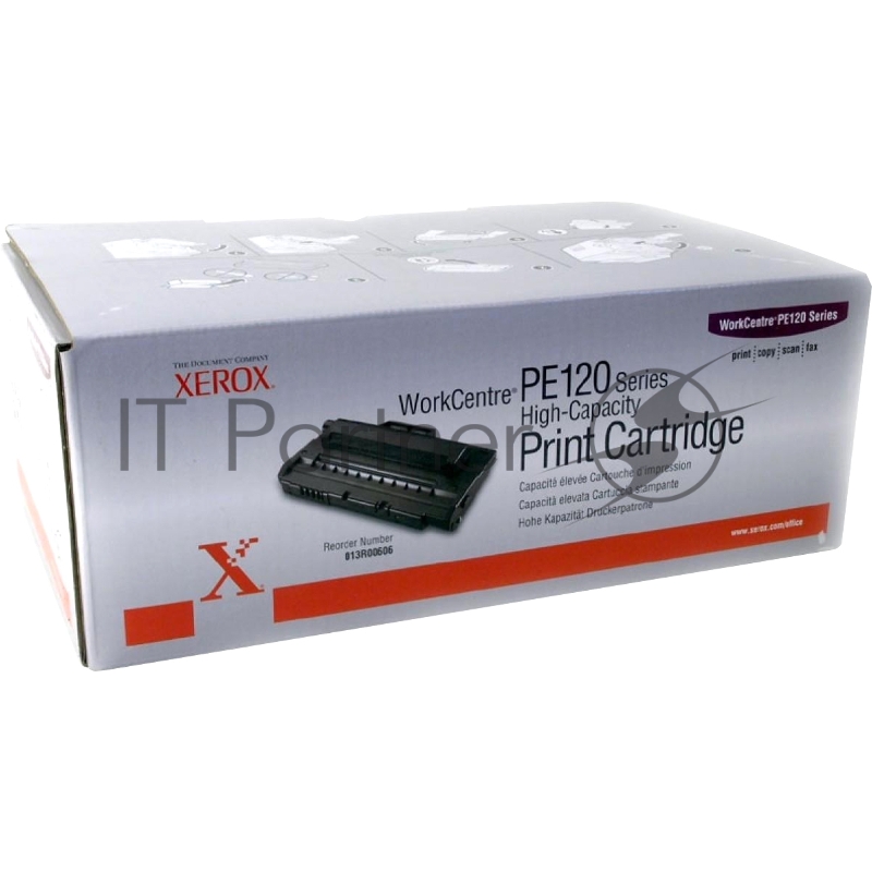 Тонер Картридж Xerox 013R00606 черный,black (5000 стр) для Xerox WC PE120/120i (Channels)