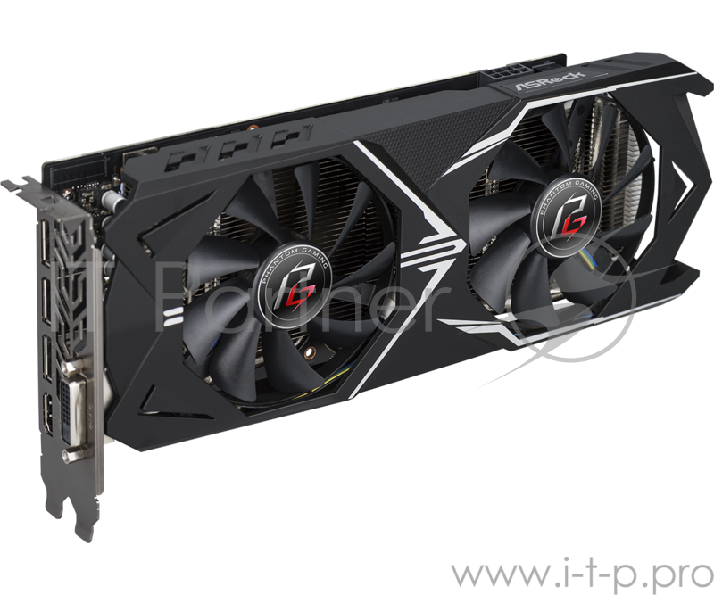 Видеокарта Asrock Asrock Phantom Gaming X Radeon RX570 4G OC BOX