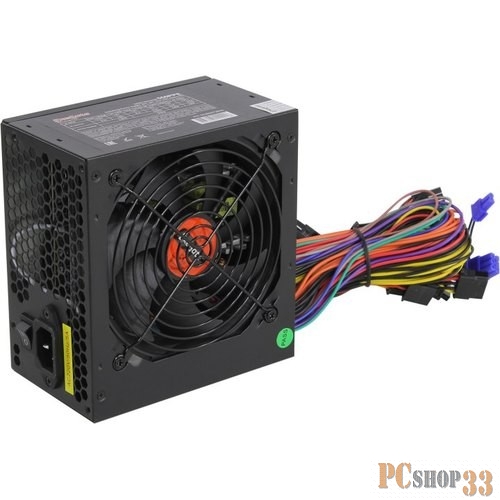 Exegate EX282072RUS Блок питания 550W ExeGate 550PPE, ATX, black, APFC, 12cm, 24p+(4+4)p PCI-E, 3*IDE, 5*SATA, FDD