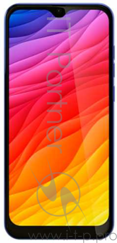 Смартфон Haier Infinity I6 16Gb 2Gb синий моноблок 4G 2Sim 6.1 600x1280 Android 9 13Mpix WiFi NFC GPS GSM900/1800 GSM1900 TouchSc FM microSD max256Gb