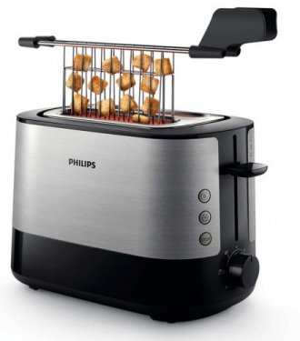 Тостер PHILIPS HD 2635 серебристый