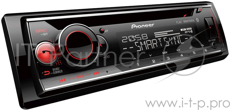 Автомагнитола CD Pioneer DEH-S520BT 1DIN 4x50Вт