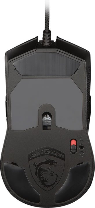 Мышка USB OPTICAL GAMING CLUTCH GM40 BLACK MSI