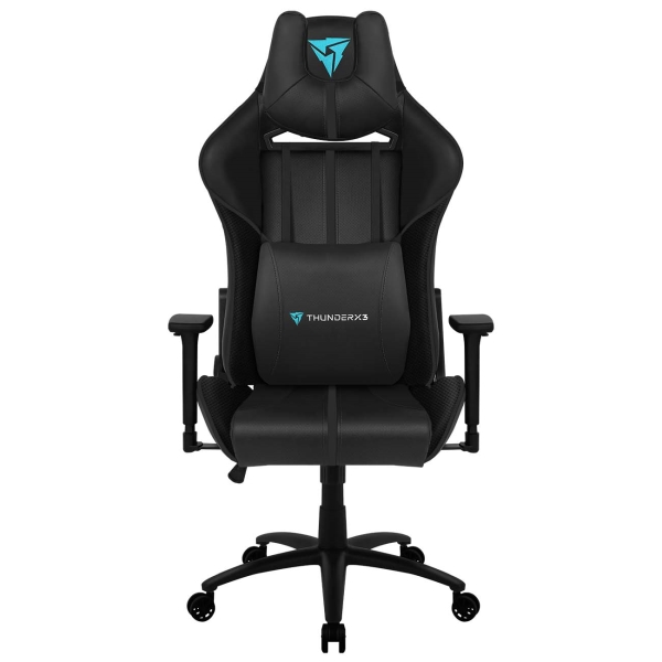 Игровое кресло ThunderX3 BC5-B black (AIR Tech, экокожа, регулируемый угол наклона, механизм качания)