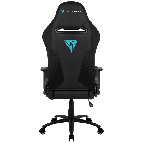 Игровое кресло ThunderX3 BC5-B black (AIR Tech, экокожа, регулируемый угол наклона, механизм качания)