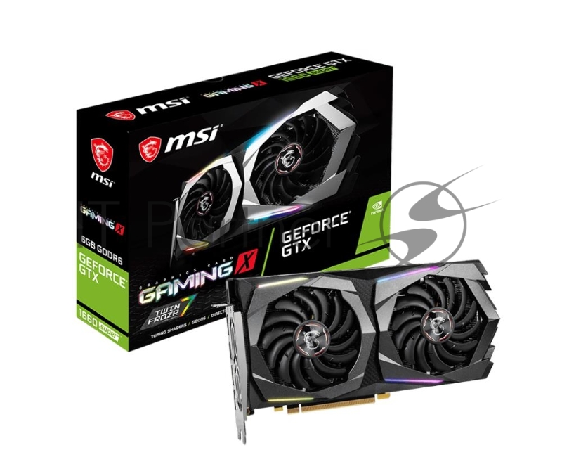 Видеокарта MSI PCI-E GTX 1660 SUPER GAMING X nVidia GeForce GTX 1660SUPER 6144Mb 192bit GDDR6 1530/14000/HDMIx1/DPx3/HDCP Ret