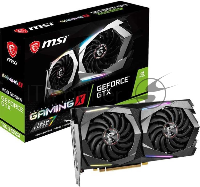 Видеокарта MSI PCI-E GTX 1660 SUPER GAMING X nVidia GeForce GTX 1660SUPER 6144Mb 192bit GDDR6 1530/14000/HDMIx1/DPx3/HDCP Ret