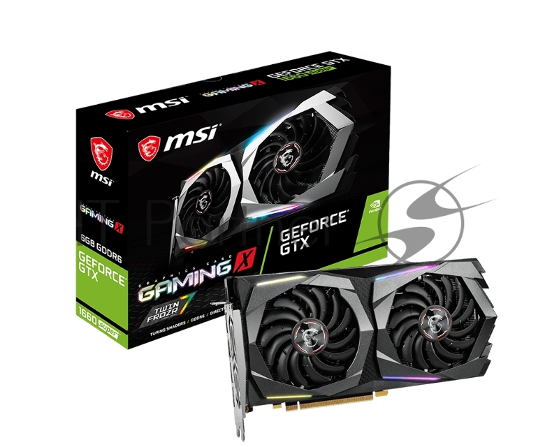 Видеокарта MSI PCI-E GTX 1660 SUPER GAMING X nVidia GeForce GTX 1660SUPER 6144Mb 192bit GDDR6 1530/14000/HDMIx1/DPx3/HDCP Ret