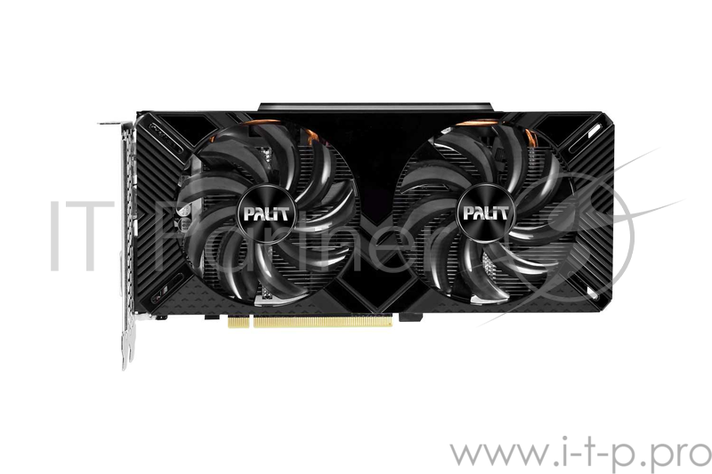 Видеокарта Palit PCI-E PA-GTX1660SUPER GP 6G nVidia GeForce GTX 1660SUPER 6144Mb 192bit GDDR6 1530/14000 DVIx1/HDMIx1/DPx1/HDCP Ret
