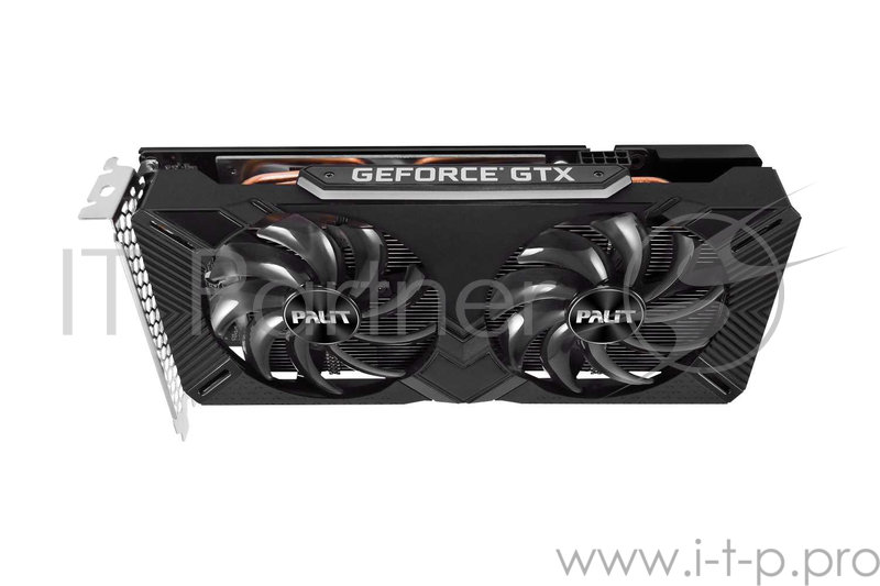 Видеокарта Palit PCI-E PA-GTX1660SUPER GP 6G nVidia GeForce GTX 1660SUPER 6144Mb 192bit GDDR6 1530/14000 DVIx1/HDMIx1/DPx1/HDCP Ret