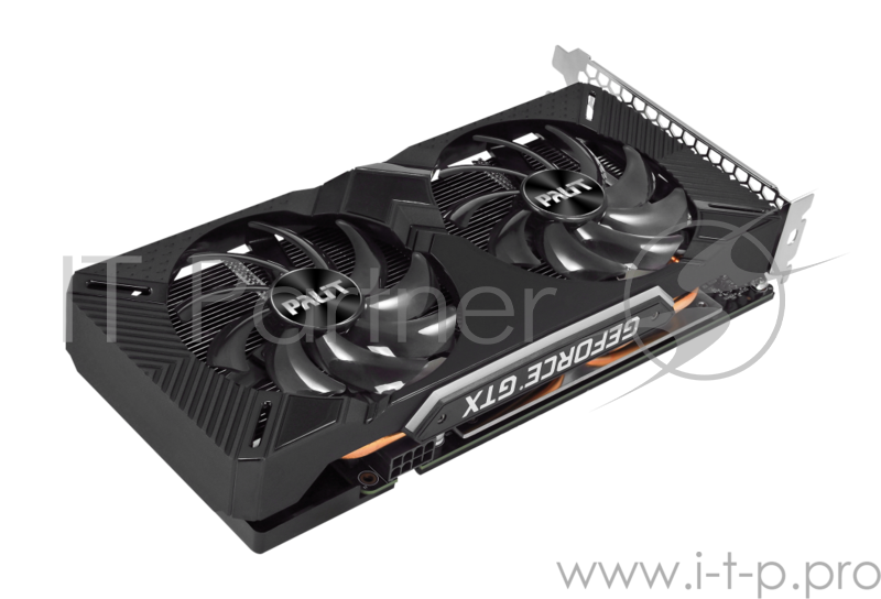 Видеокарта Palit PCI-E PA-GTX1660SUPER GP OC 6G nVidia GeForce GTX 1660SUPER 6144Mb 192bit GDDR6 1530/14000 DVIx1/HDMIx1/DPx1/HDCP Ret