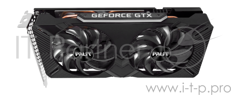 Видеокарта Palit PCI-E PA-GTX1660SUPER GP OC 6G nVidia GeForce GTX 1660SUPER 6144Mb 192bit GDDR6 1530/14000 DVIx1/HDMIx1/DPx1/HDCP Ret