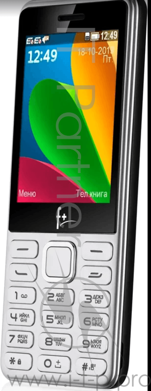 Телефон сотовый F+ S285 Dark Grey, 2.8 240х320, 32MB RAM, up to 16GB flash, 0,3Mpix, 2 Sim, BT v2.1, 1000mAh, 100g, 133 ммx56,8 ммx9,3 мм