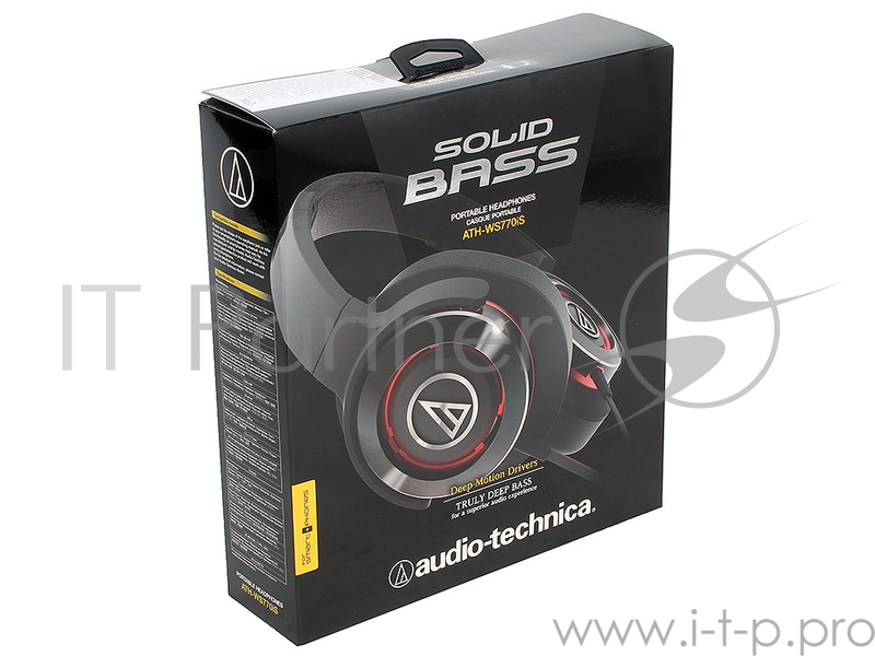 Наушники AUDIO-TECHNICA ATH-WS770iS BRD