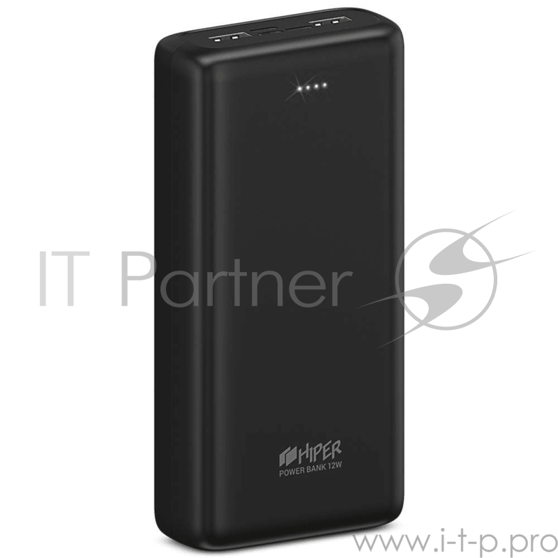 Аккумулятор HIPER Внешний аккумулятор HIPER PSL28000 Li-Pol 28000 mAh 2.4A+2.4A 2xUSB 1xType-C белый
