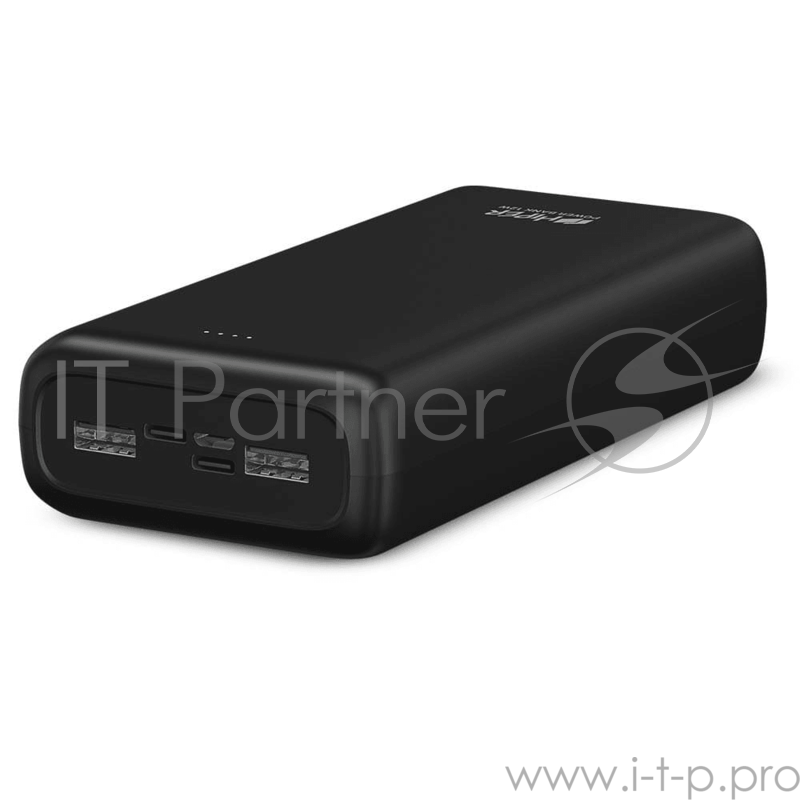 Аккумулятор HIPER Внешний аккумулятор HIPER PSL28000 Li-Pol 28000 mAh 2.4A+2.4A 2xUSB 1xType-C белый