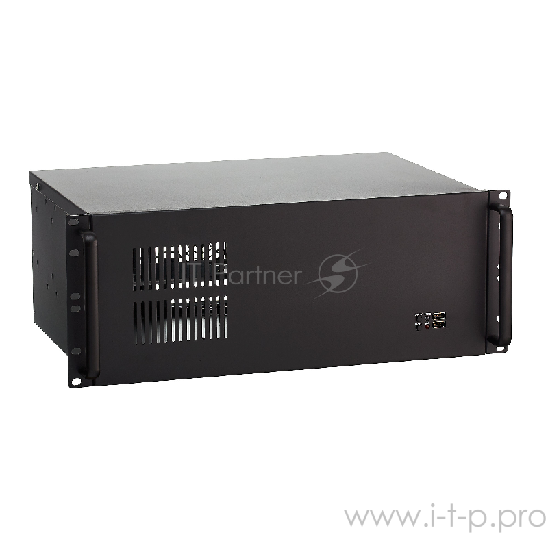 Серверный корпус ExeGate Pro 4U300-08 <RM 19, высота 4U, глубина 300, без БП, USB>