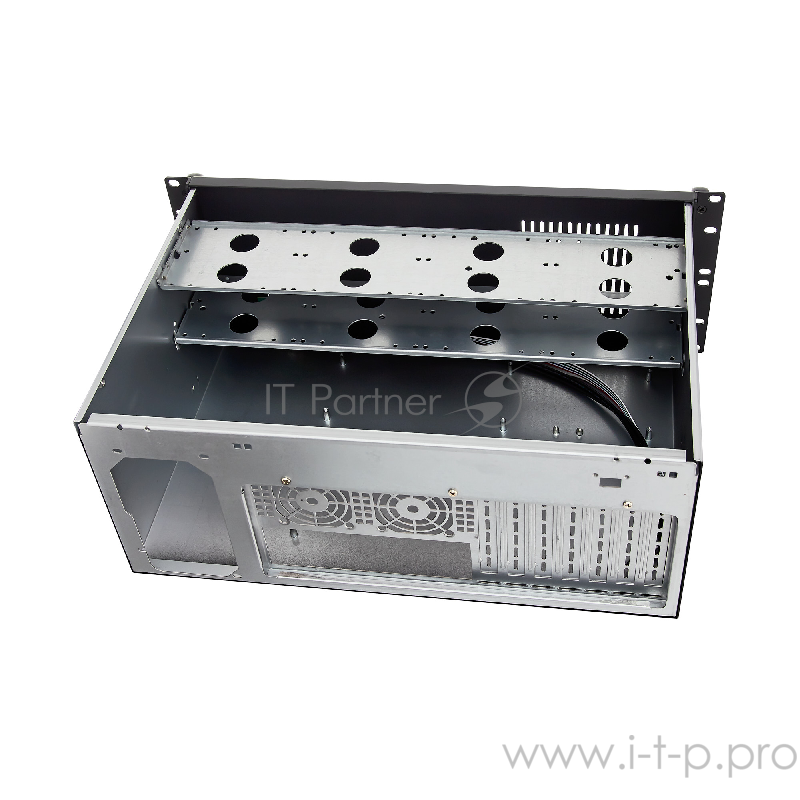 Серверный корпус ExeGate Pro 4U300-08 <RM 19, высота 4U, глубина 300, без БП, USB>