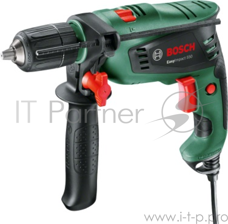 Дрель ударная BOSCH EasyImpact 550 (0.603.130.021) Заворачивание/Сверление/с ударом/Реверс. БЗП