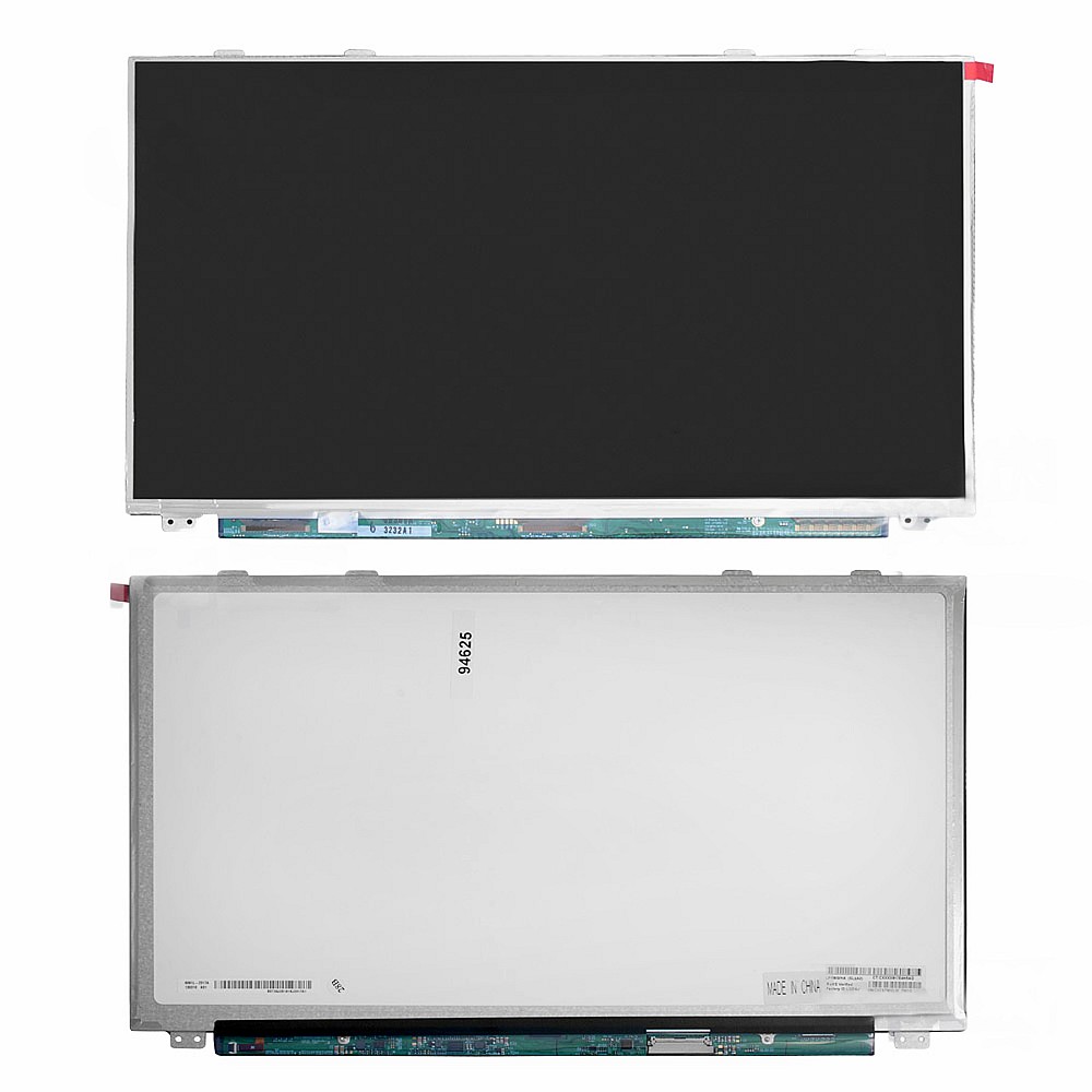 Матрица для ноутбука 15.6" 1366x768 WXGA, 40 pin IPS Slim, репления сверху/снизу (уши). Глянцевая. LP156WHA (SL)(A2), B156XTN03.2.
