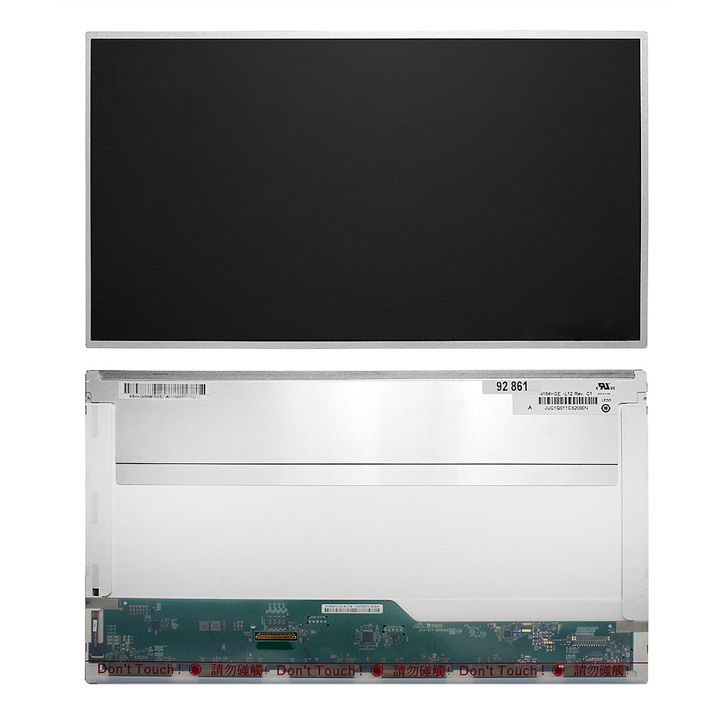 Матрица для ноутбука 16.4" 1920x1080 FHD, 40 pin LED. Глянцевая. N164HGE-L12, N164HGE-L11, N164HGE-L21.