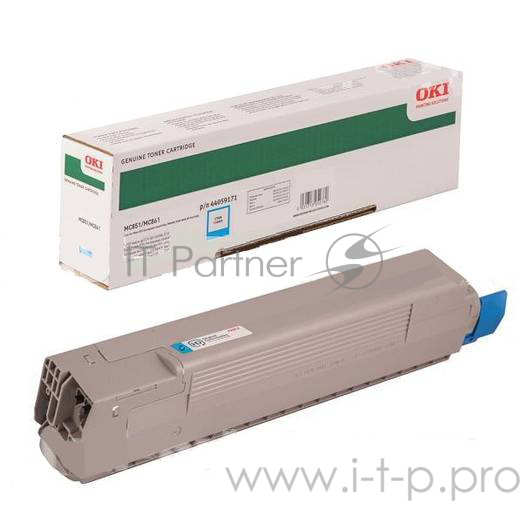 Тонер-картридж Oki MC851/861 7.3K (cyan)