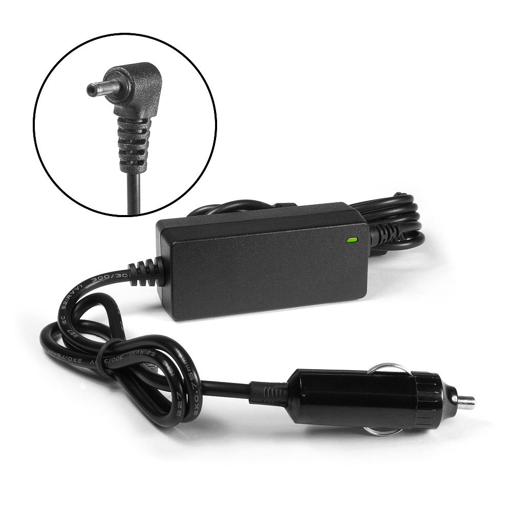 Автоадаптер для ультрабука Samsung ATIV Book 7, 9, 300U1A, 530U4B Ultra, 535U3C, 900X Series. 19V 2.1A (3.0x1.1mm) 40W. ADP-40MH AB, A13-040N2A.